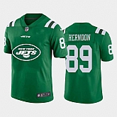 Nike Jets 89 Chris Herndon Green Team Big Logo Vapor Untouchable Limited Jersey Dzhi,baseball caps,new era cap wholesale,wholesale hats